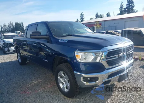 2019 Ram 1500 Big Horn/Lone Star 4X4 6'4 Box z USA, uszkodzony, nr VIN 1C6SRFMT7KN786222